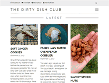 Tablet Screenshot of dirtydishclub.com